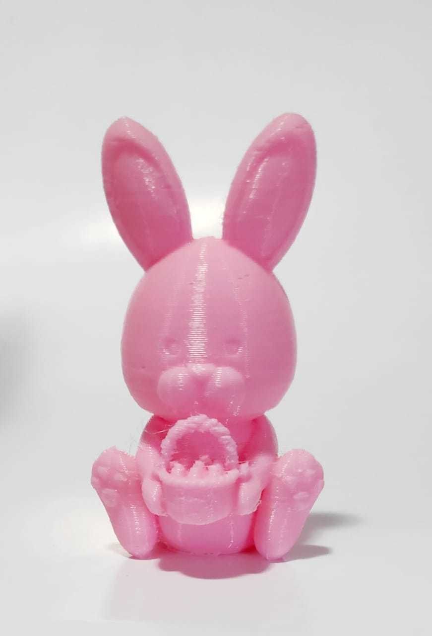Bunny  Basket 3D print model_3