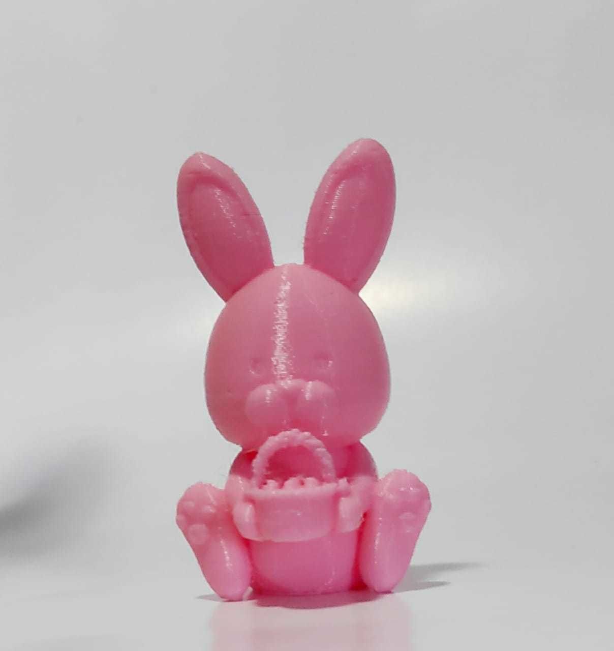 Bunny  Basket 3D print model_8