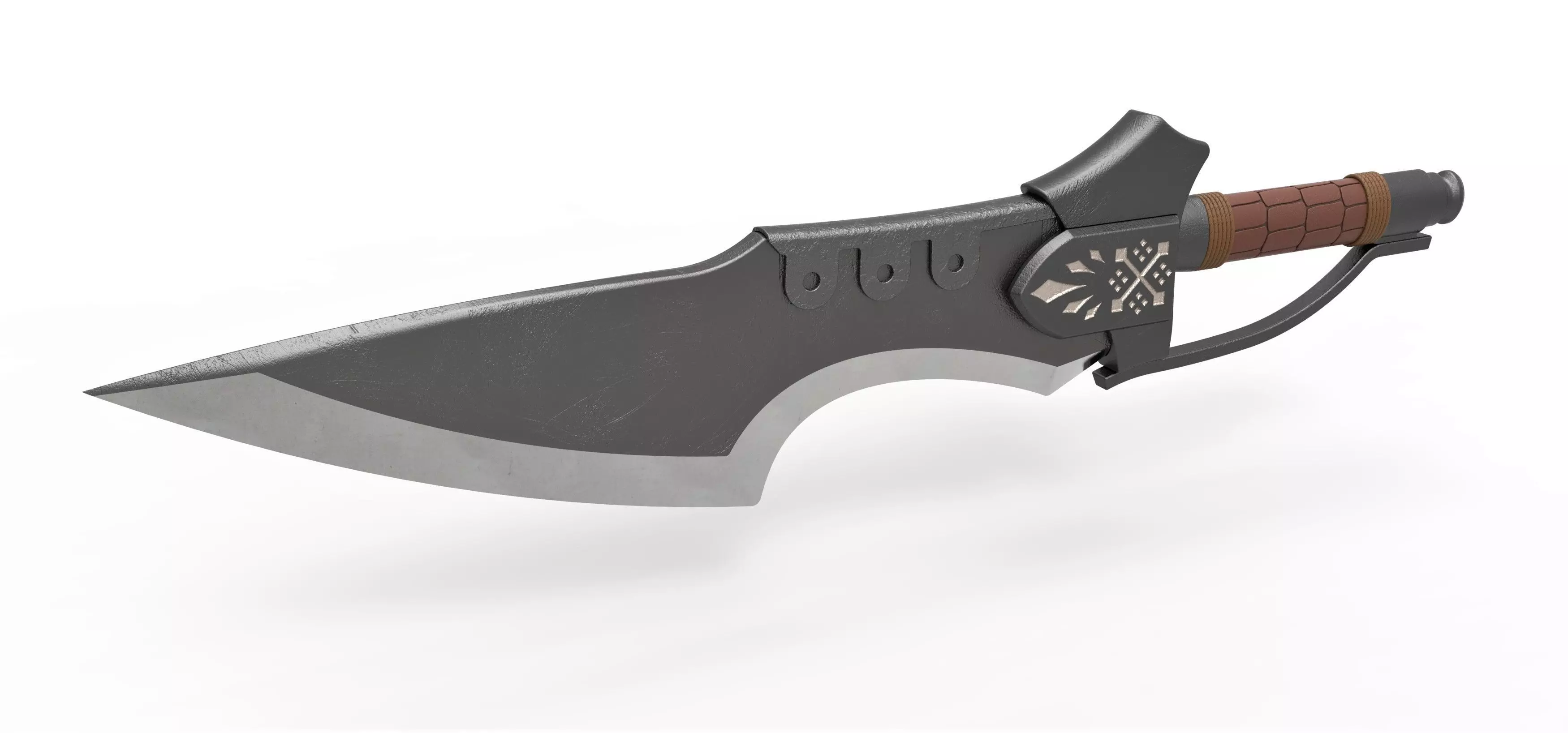 Flame blade 3D print model