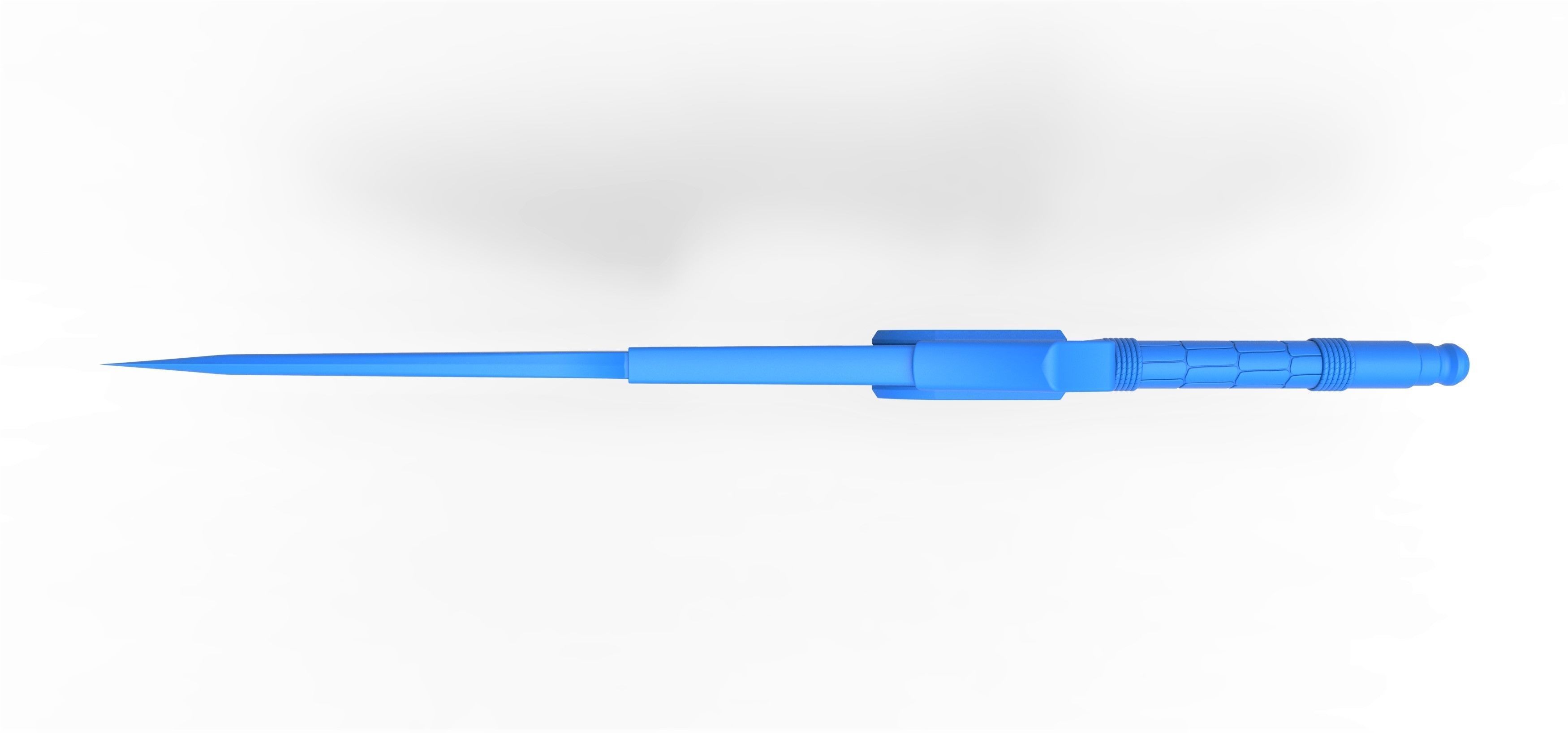 Flame blade from the movie Monster Hunter 2021 3D print model_20