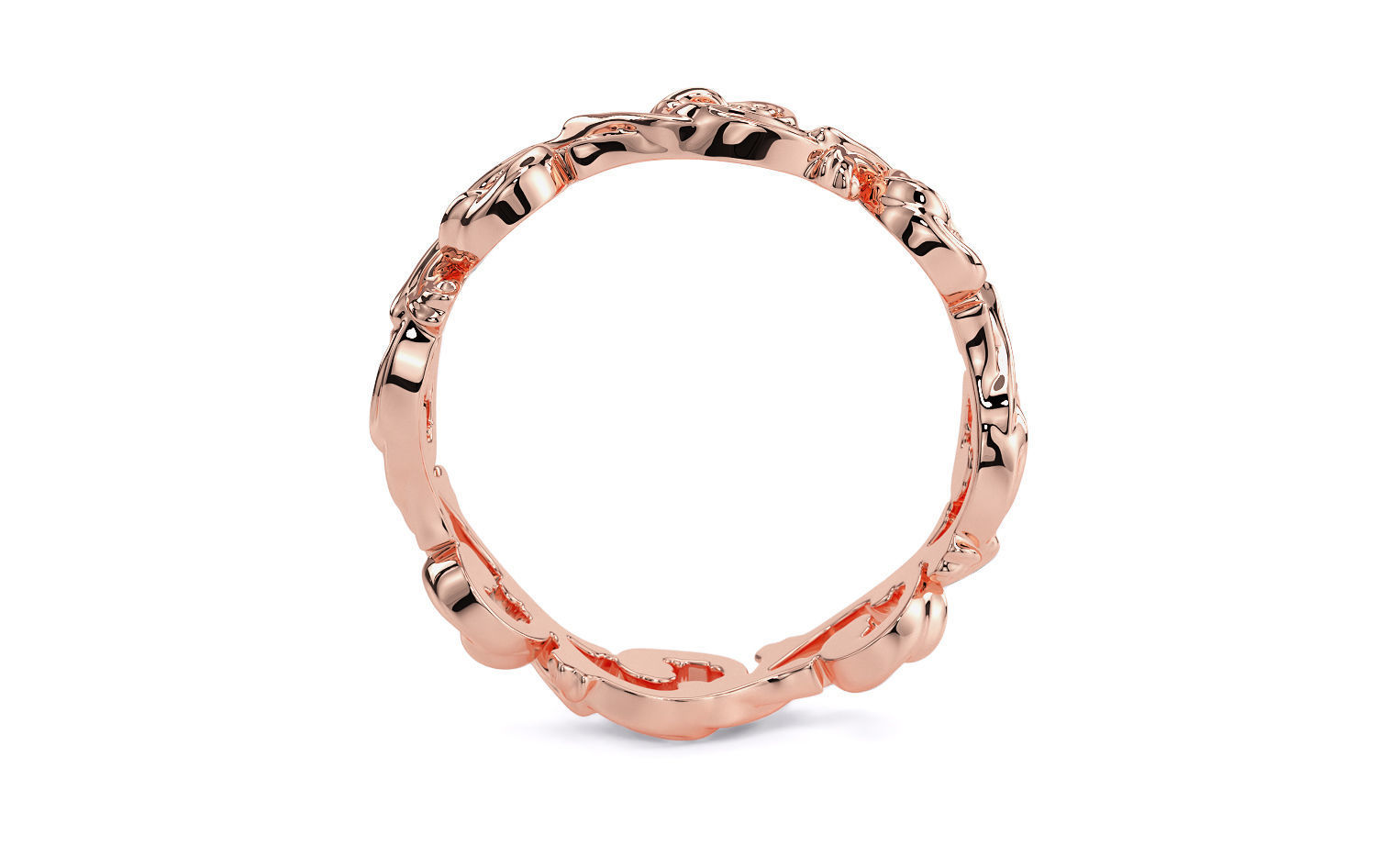 filigree wedding band 3D print model_8