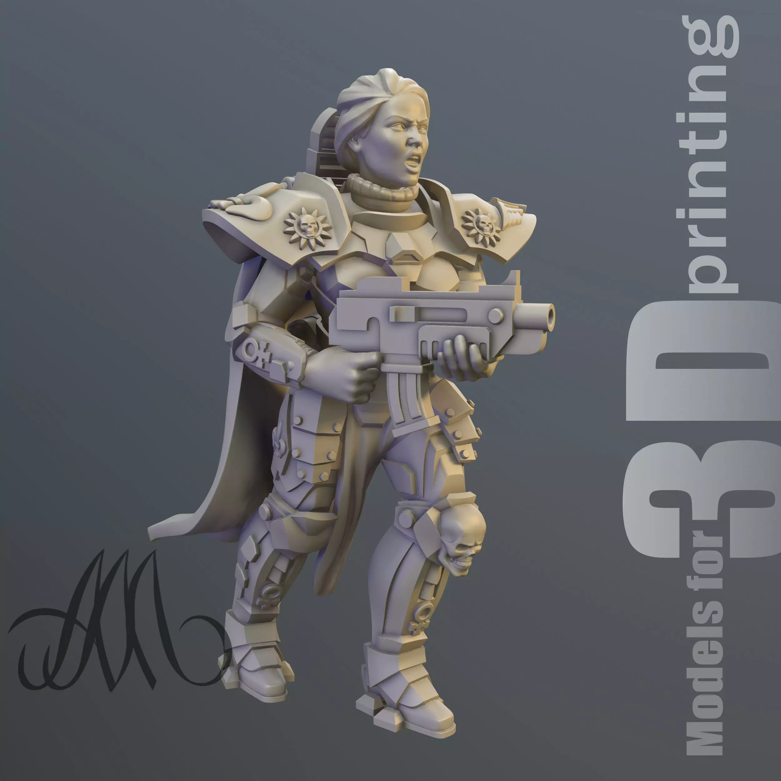 Sister of Battle 3D print model_0