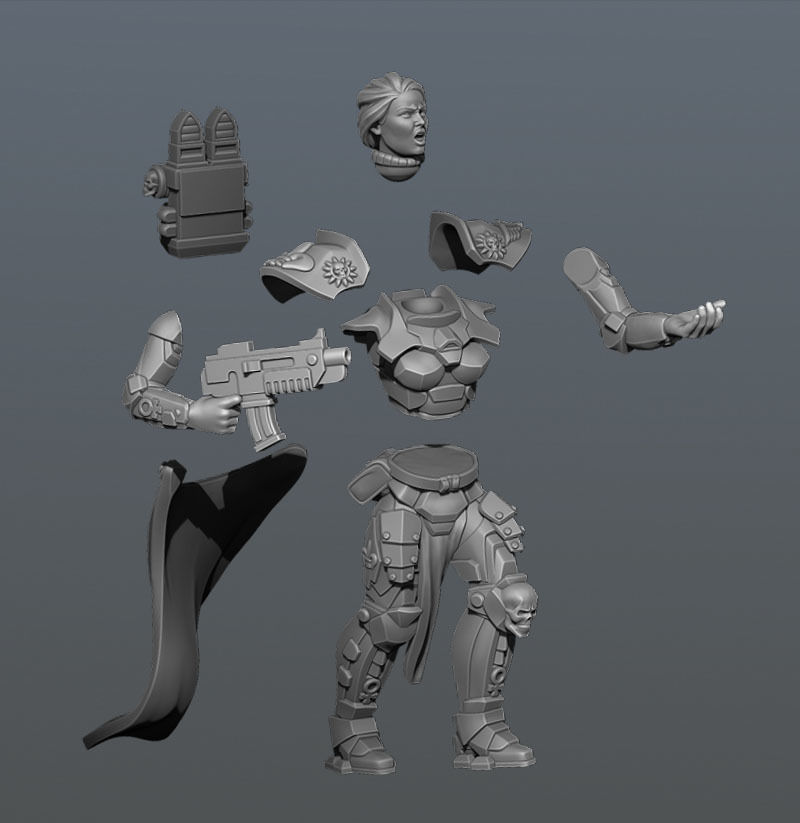 Sister of Battle 3D print model_5