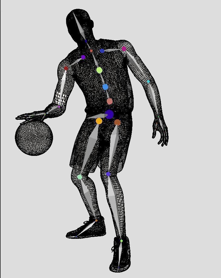 3D Rigged Kobe Bryant NBA Low-poly 3D model_12