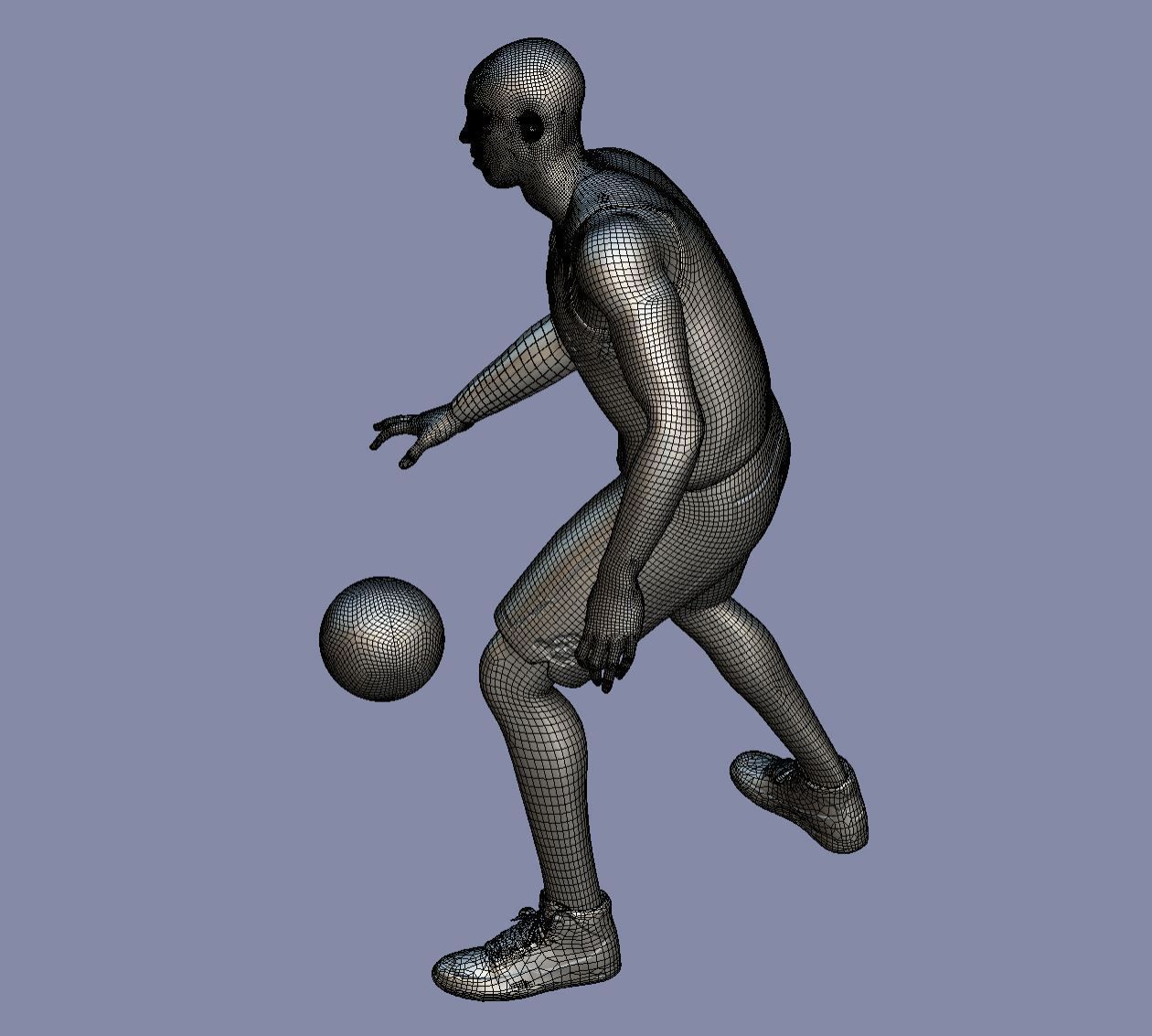 3D Rigged Kobe Bryant NBA Low-poly 3D model_13