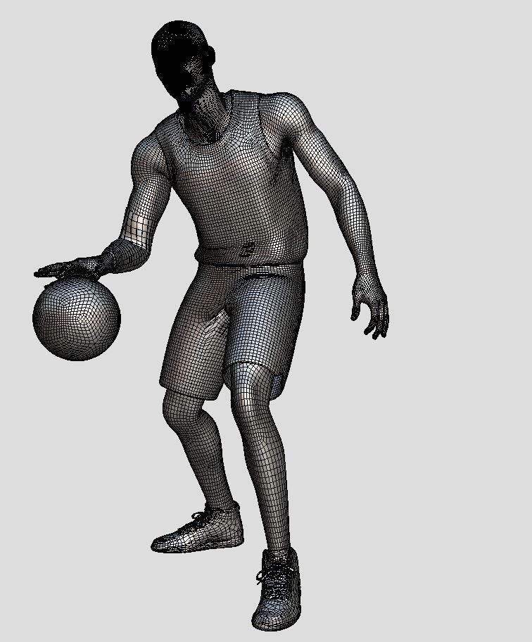 3D Rigged Kobe Bryant NBA Low-poly 3D model_9