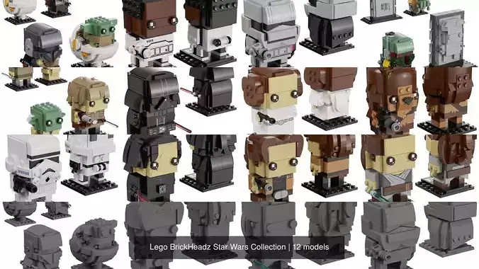 Lego BrickHeadz Star Wars Collection 