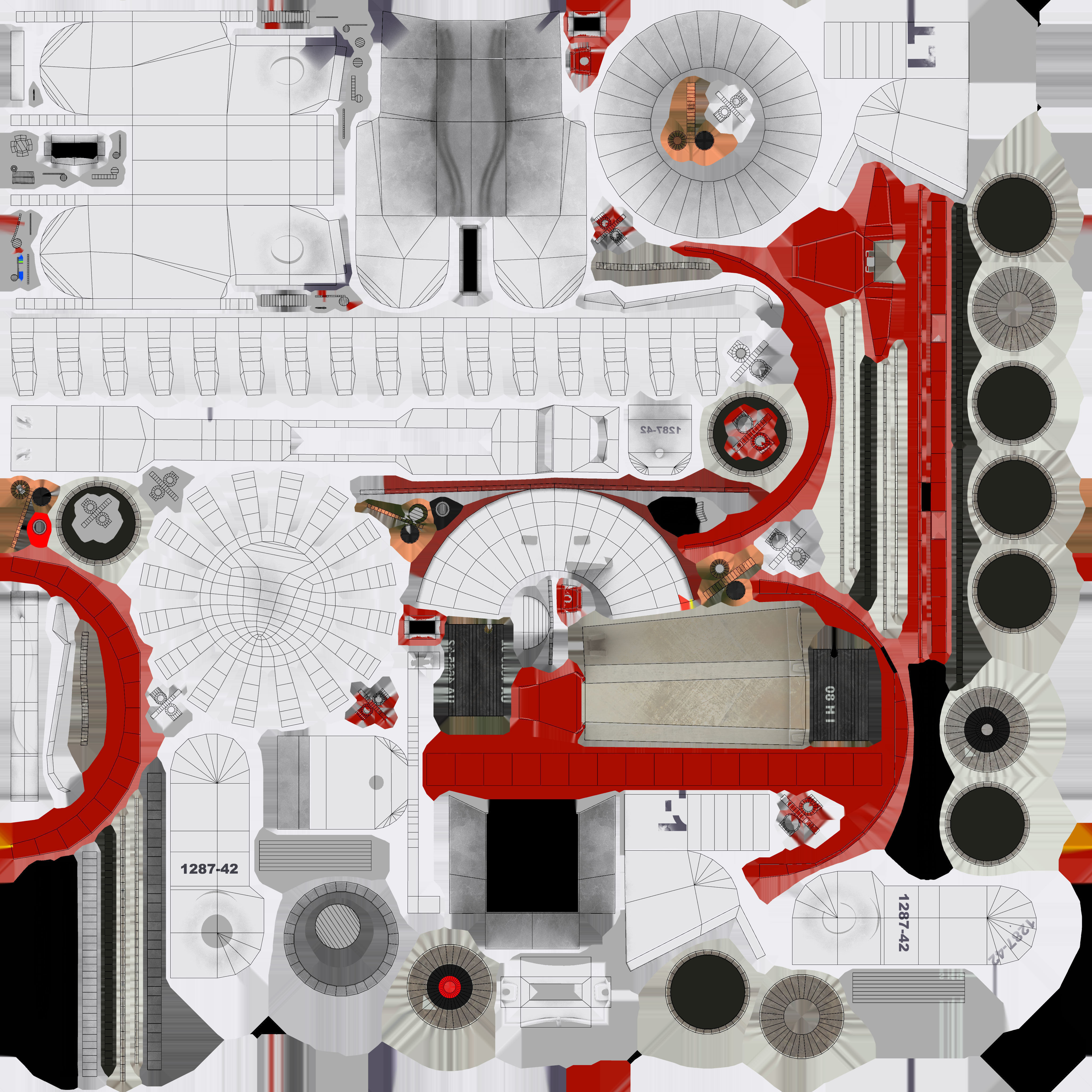 Cosmo-Modern Laser Turret -Ray of Defense Low-poly 3D model_6
