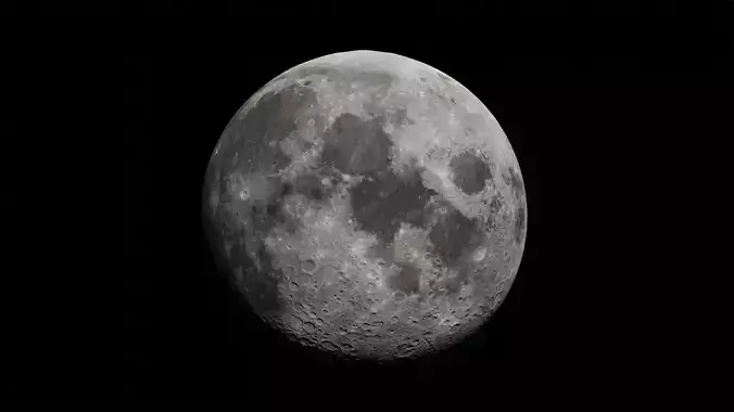 Photorealistic Moon 4k Textures