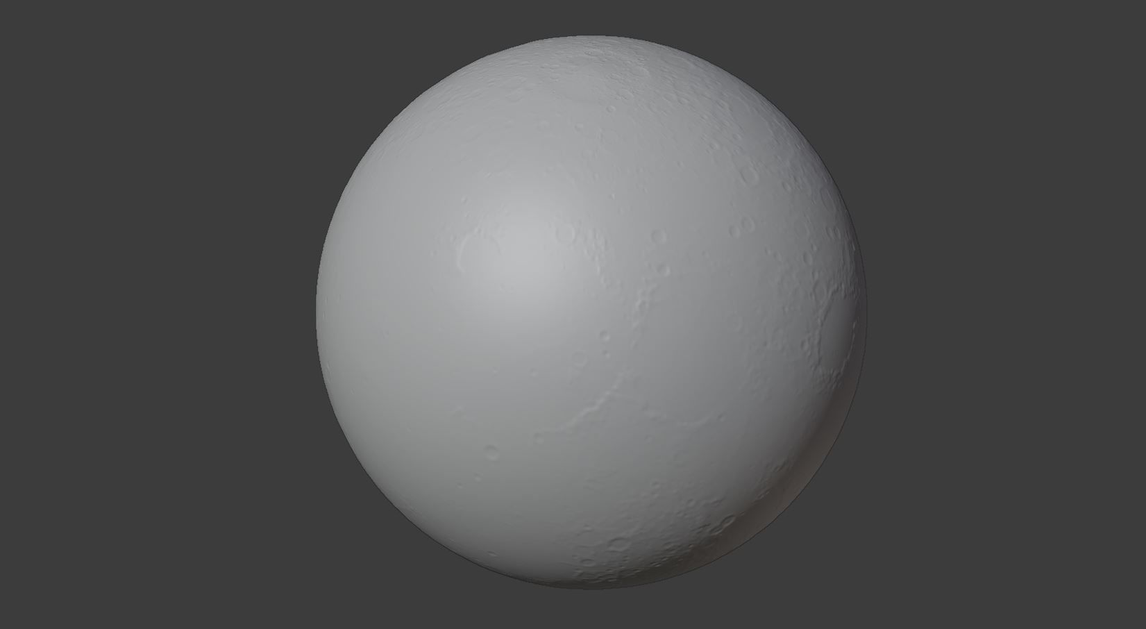 Photorealistic Moon 4k Textures 3D model_4