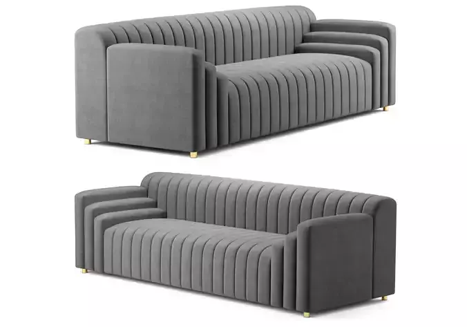 Naya Velvet Sofa Meridian Furniture