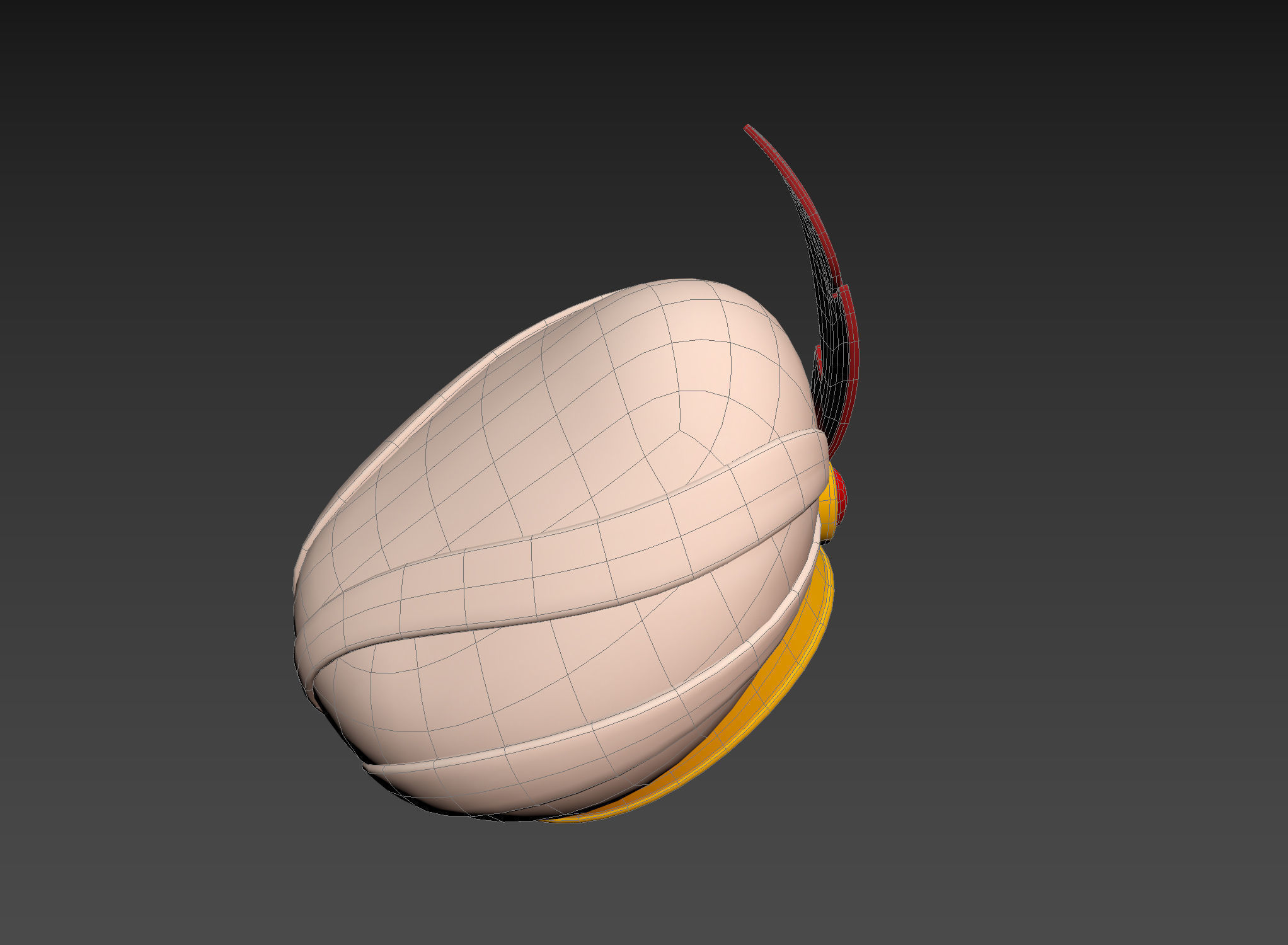 Sultan Hat 3D model_16