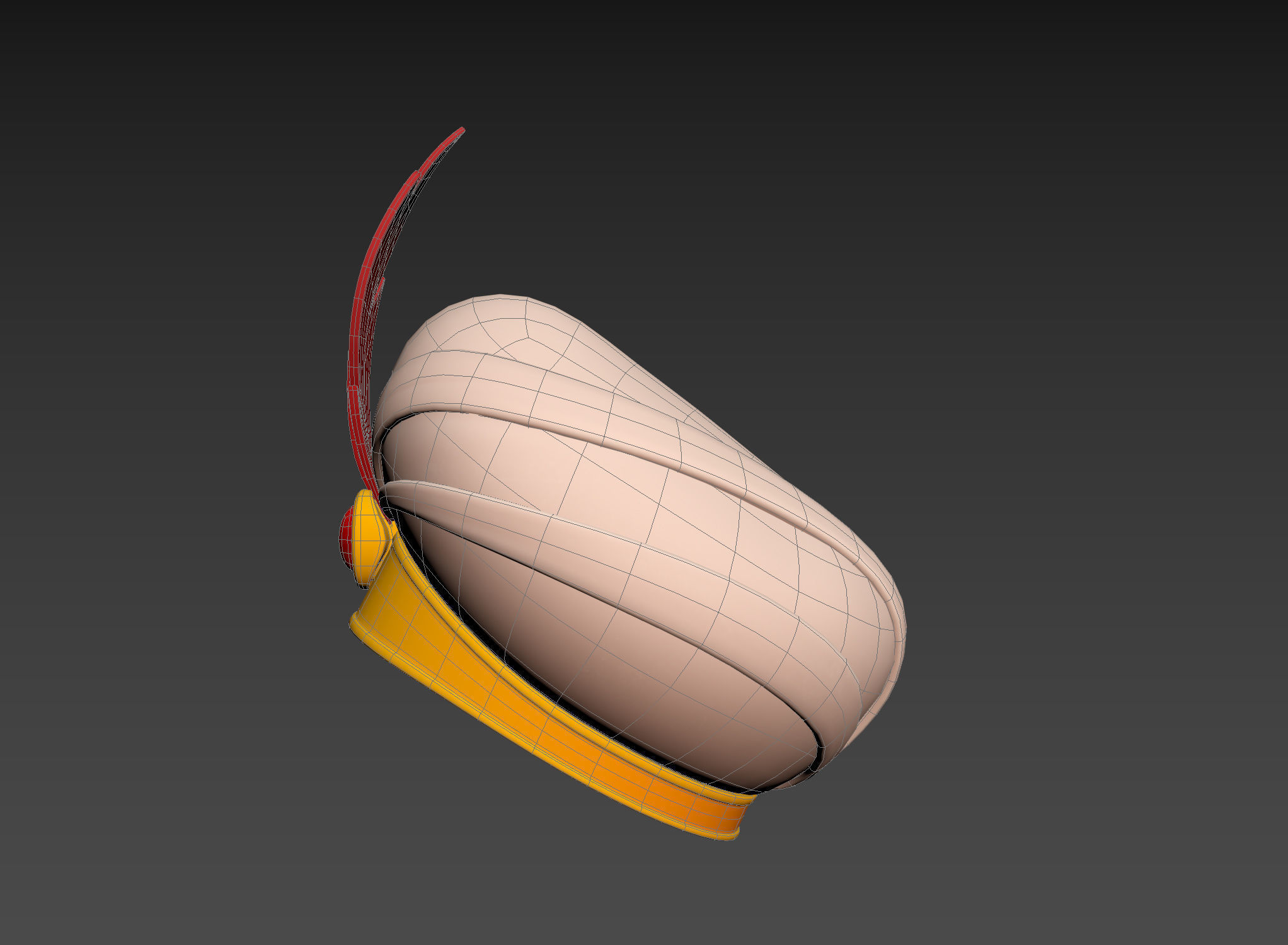 Sultan Hat 3D model_20