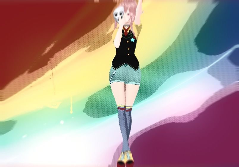 clown Elf  Low-poly 3D model_9