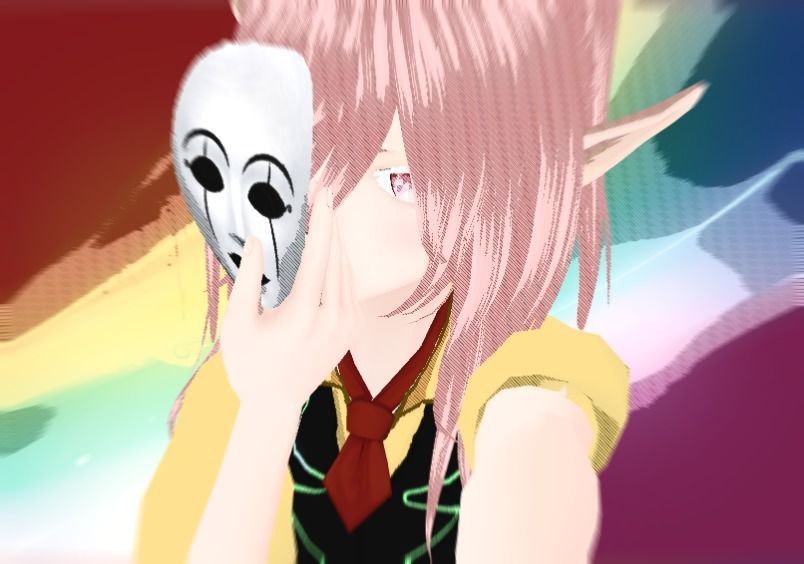 clown Elf  Low-poly 3D model_12