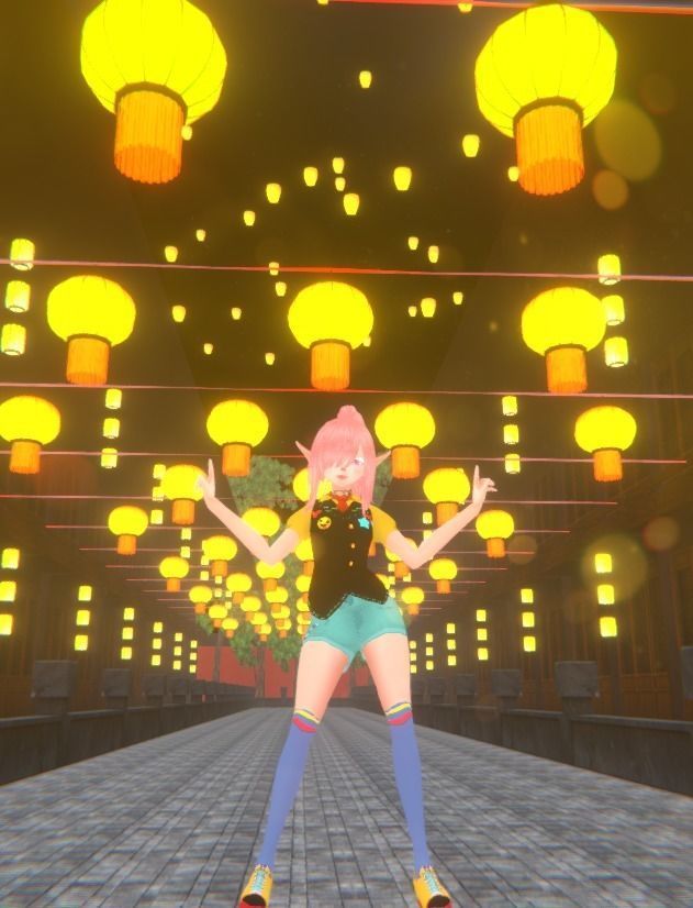 clown Elf  Low-poly 3D model_1