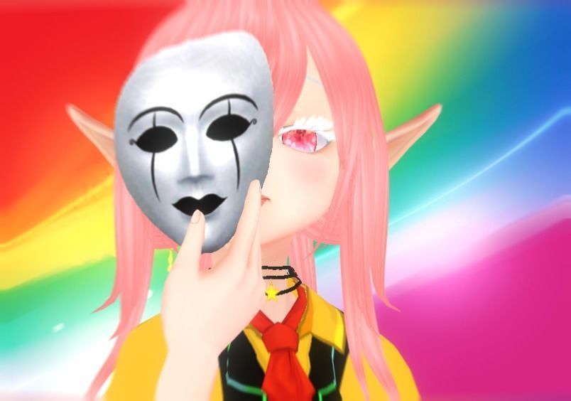 clown Elf  Low-poly 3D model_11