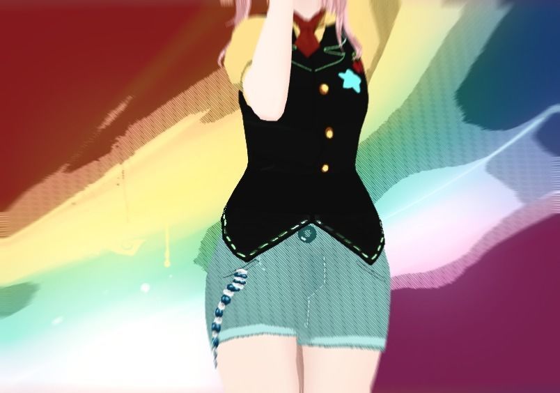 clown Elf  Low-poly 3D model_14