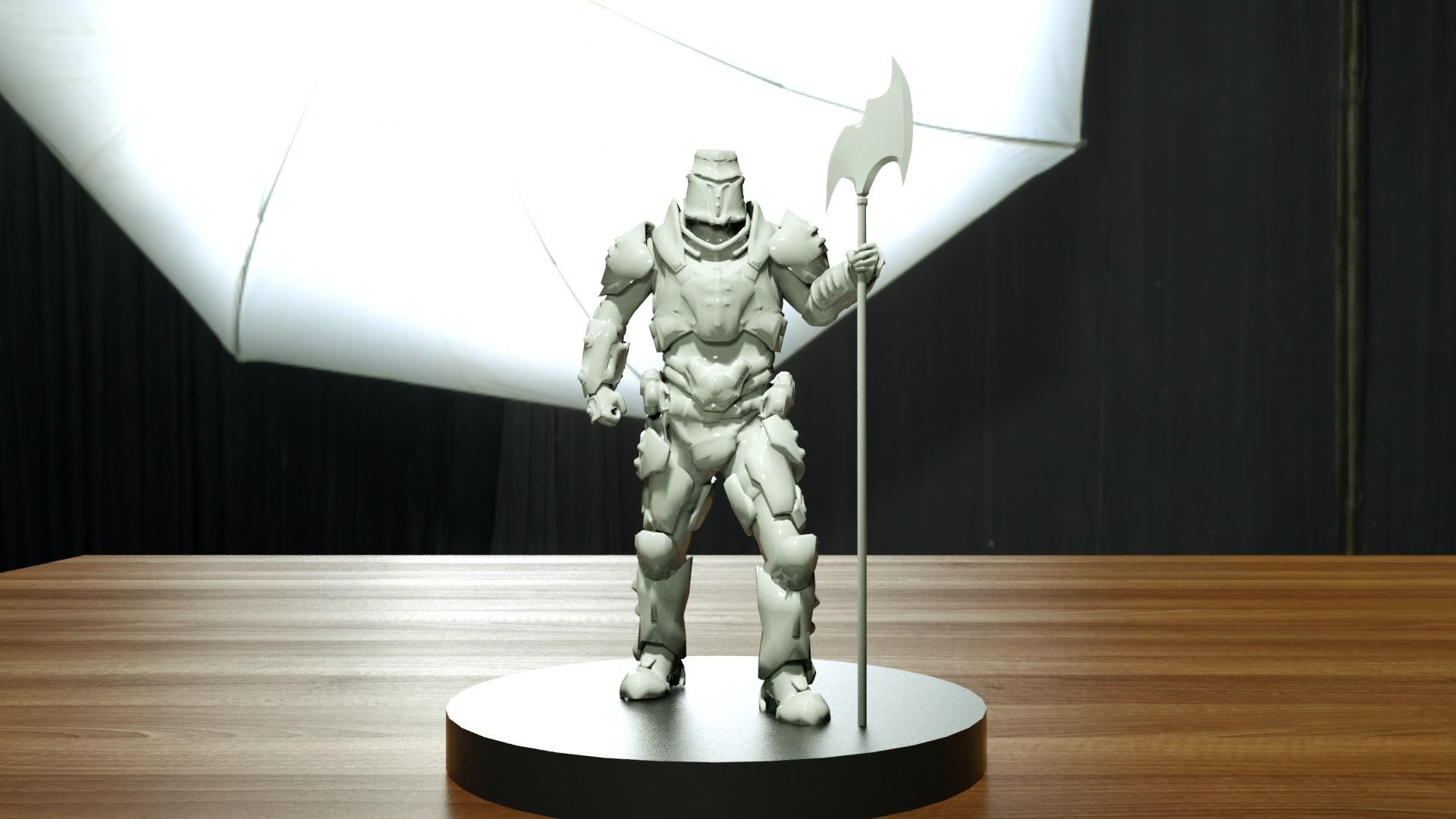 Doom Eternal - Night Knight Pose 3D print model_1