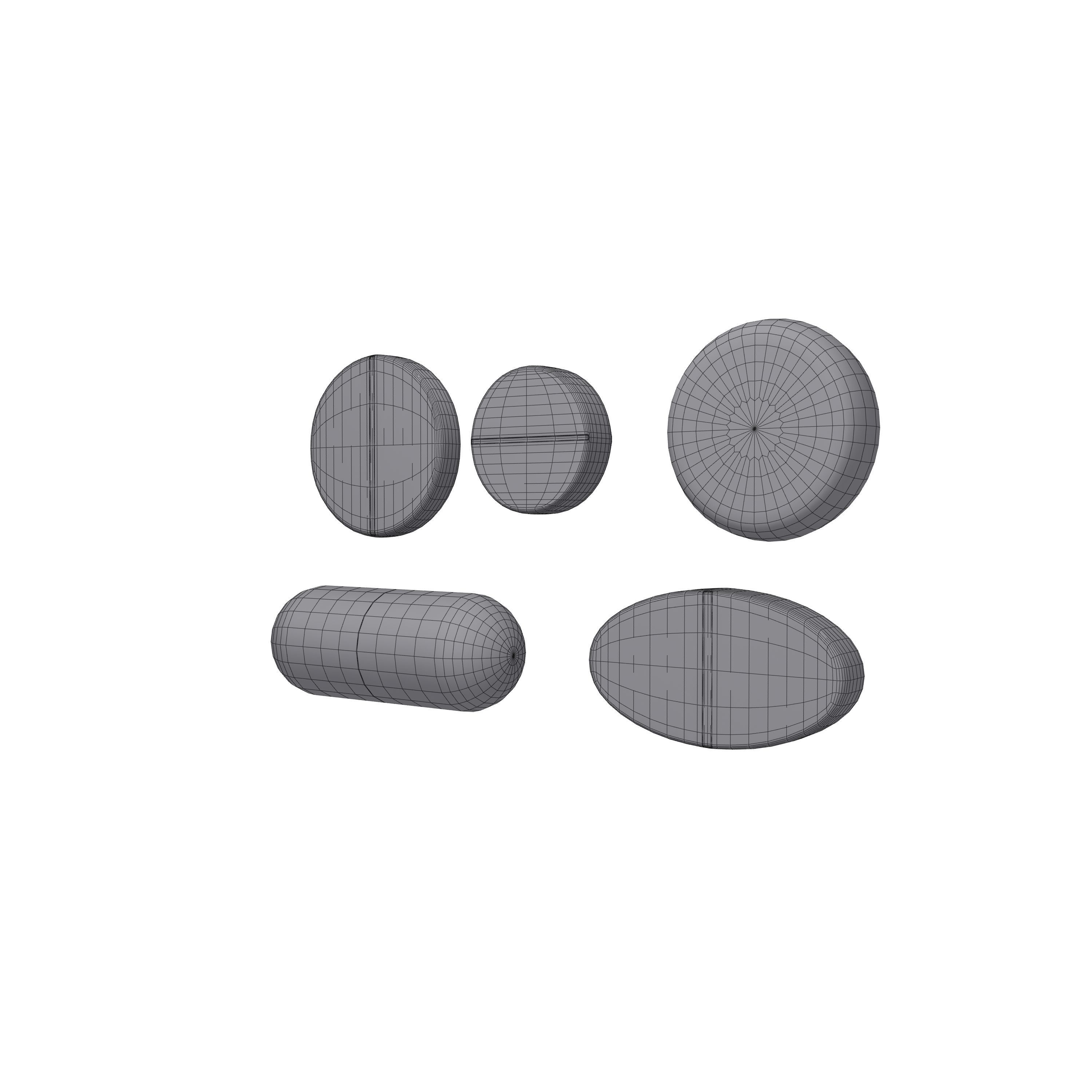 Pills Pack 3D model_6