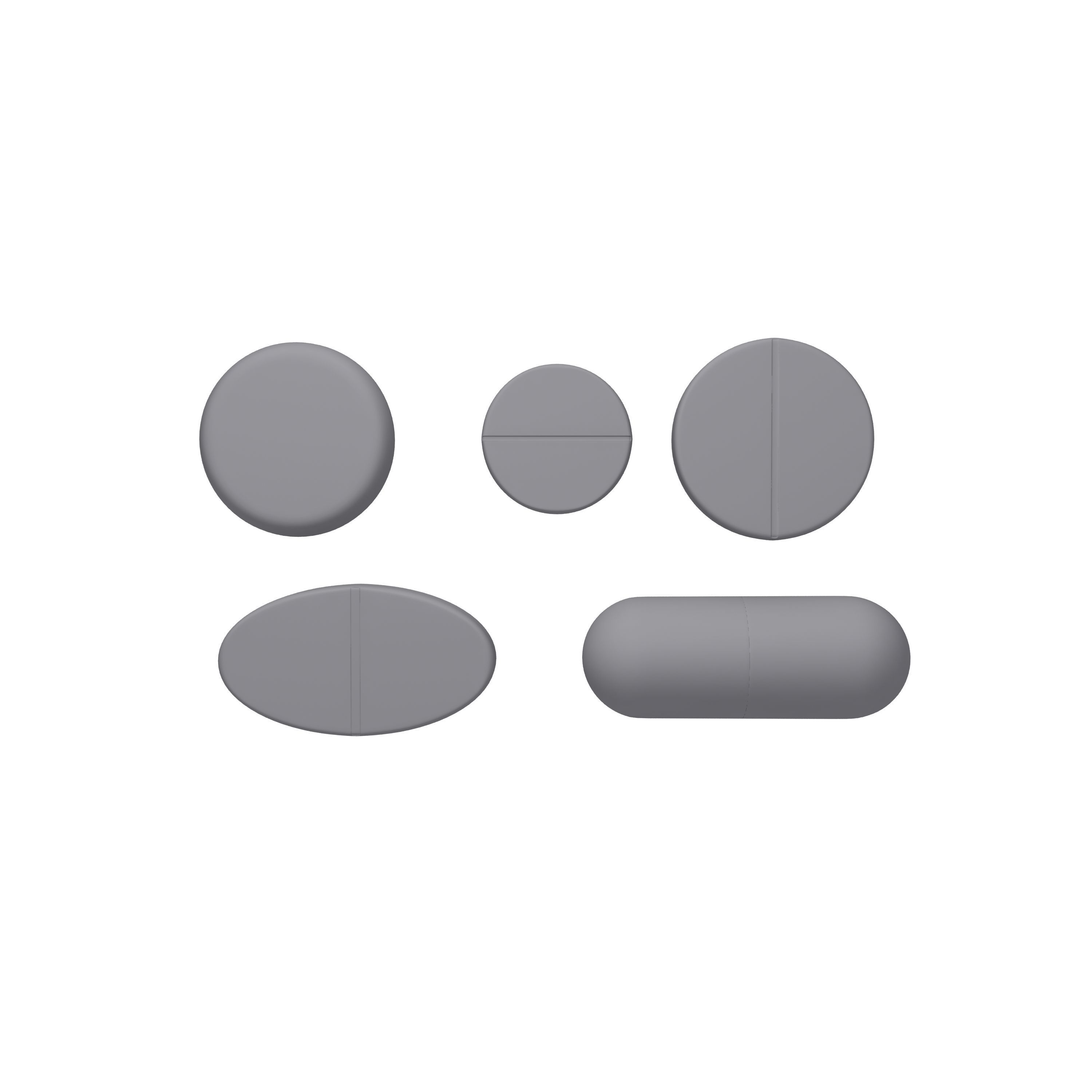 Pills Pack 3D model_8