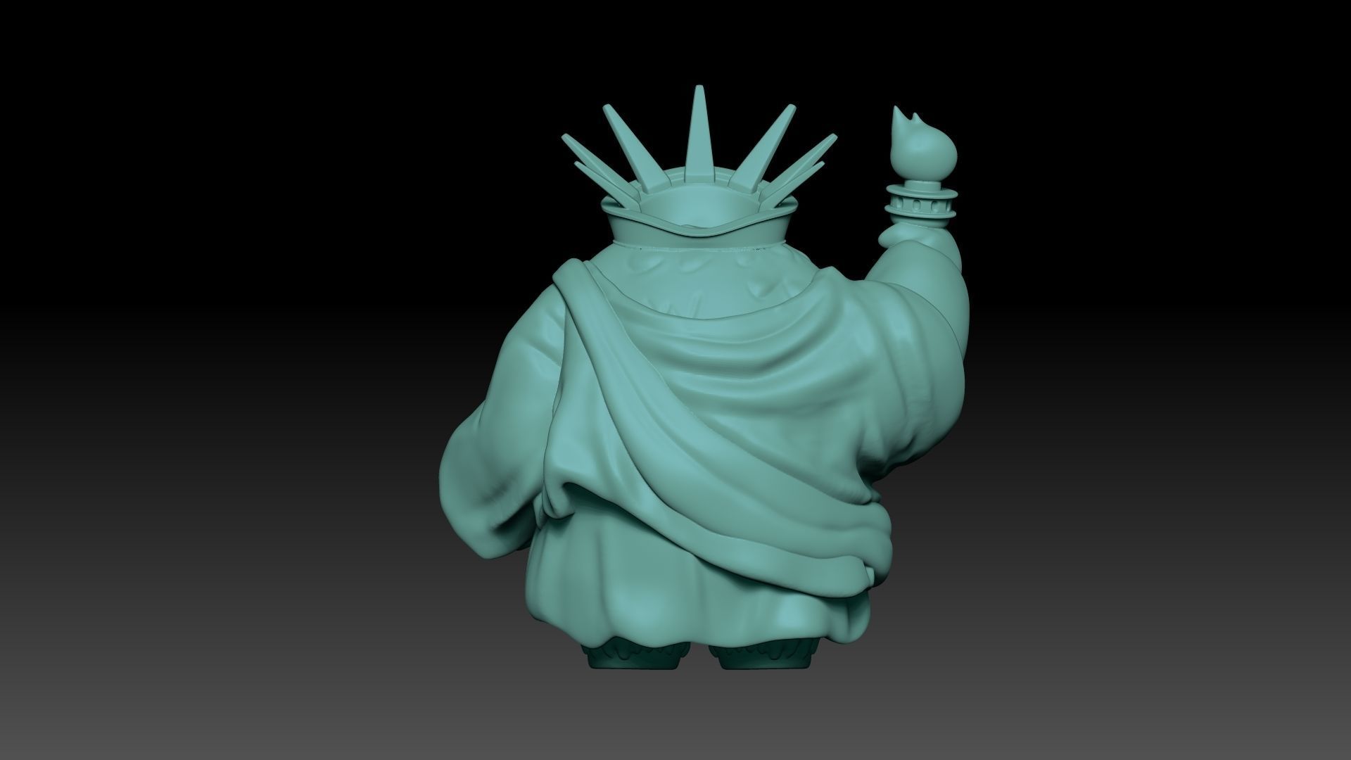 Liberty Chomp - 3D Print Model 3D print model_9