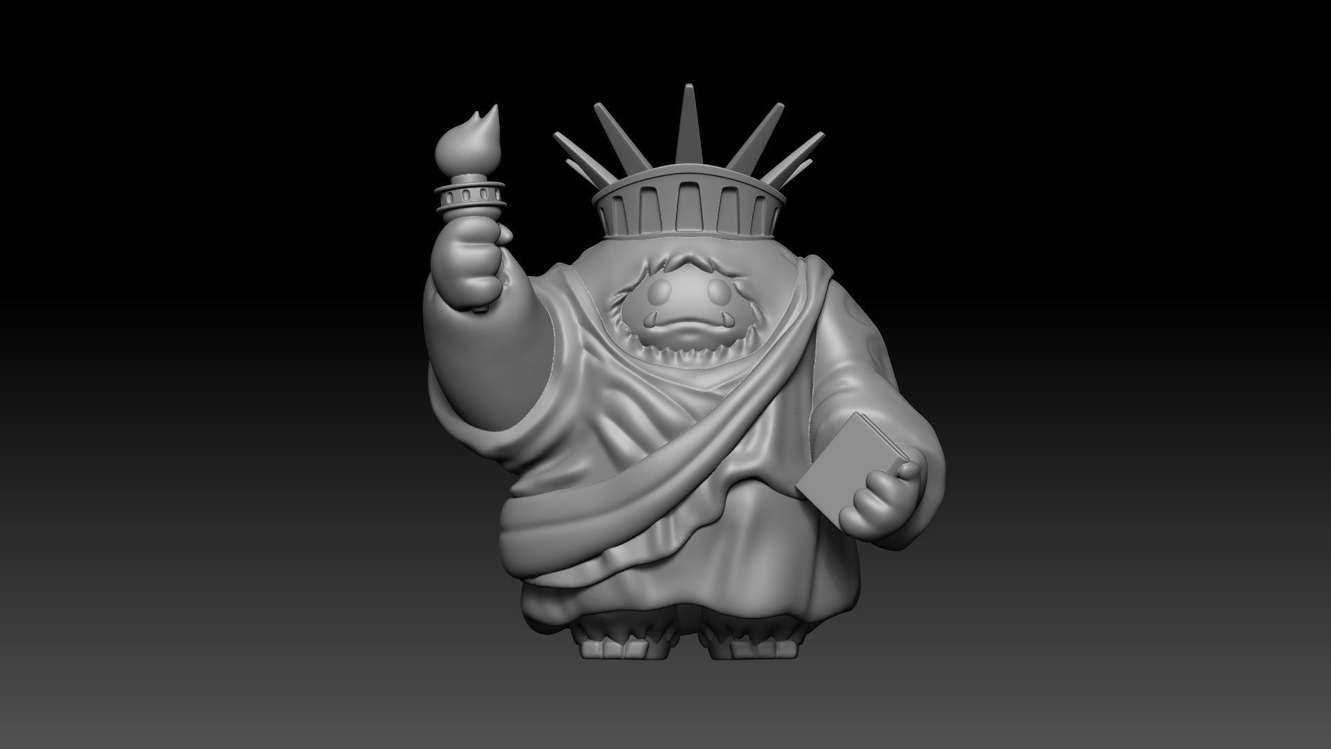 Liberty Chomp - 3D Print Model 3D print model_11