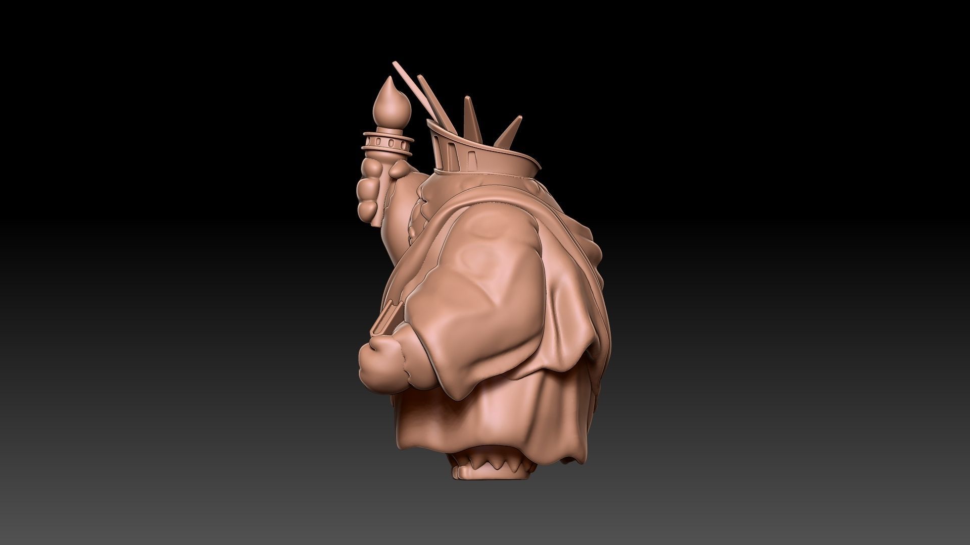 Liberty Chomp - 3D Print Model 3D print model_4