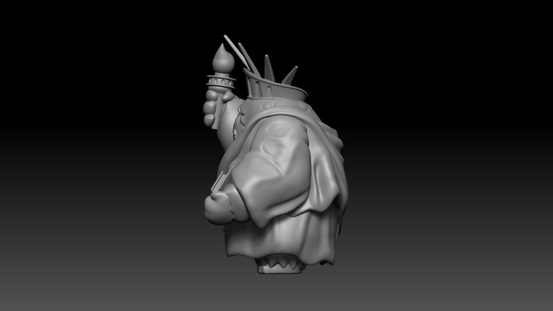 Liberty Chomp - 3D Print Model 3D print model_12