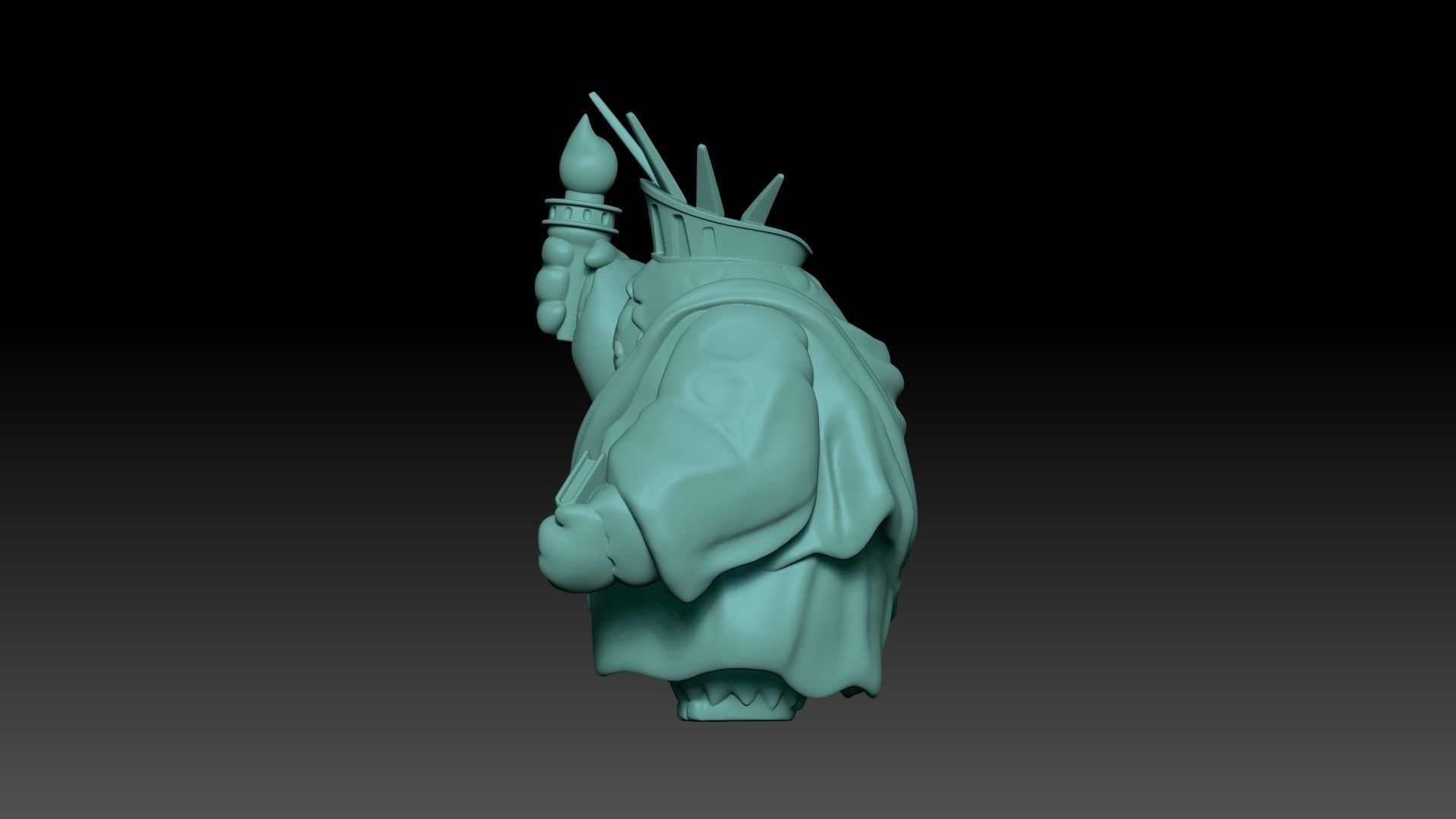Liberty Chomp - 3D Print Model 3D print model_8