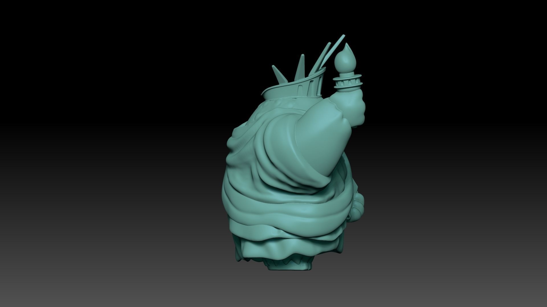 Liberty Chomp - 3D Print Model 3D print model_10