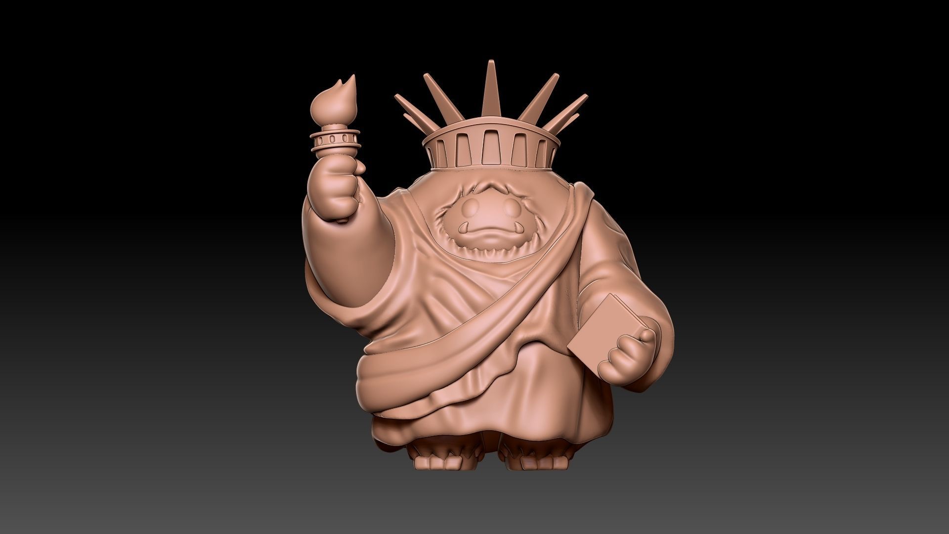 Liberty Chomp - 3D Print Model 3D print model_3