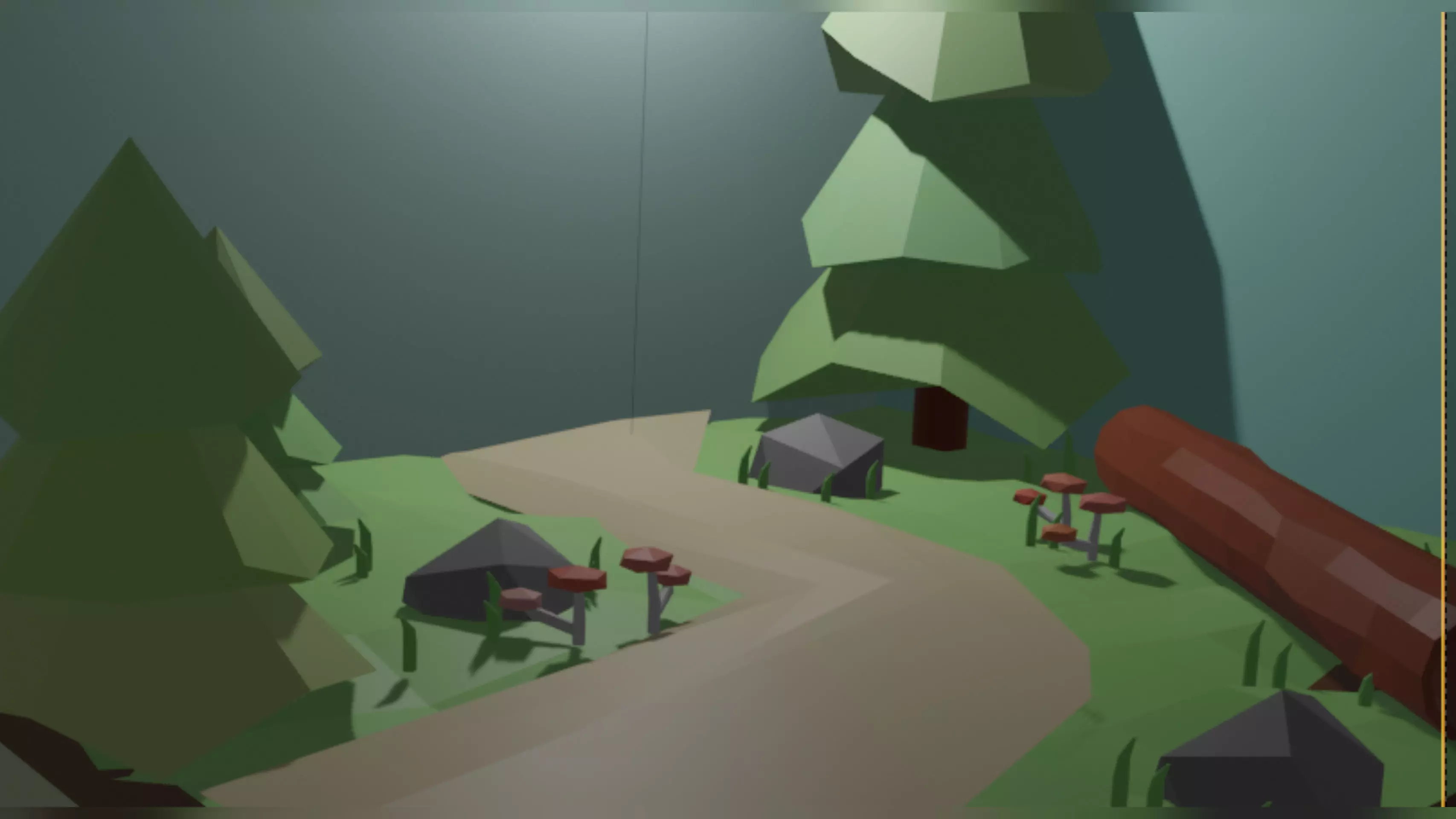 Simple Planet Low-poly 3D model_0