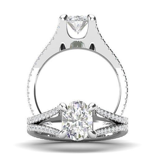 Split Shank Ring - JF063 3D print model
