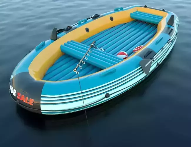 3d Lifeguard boat