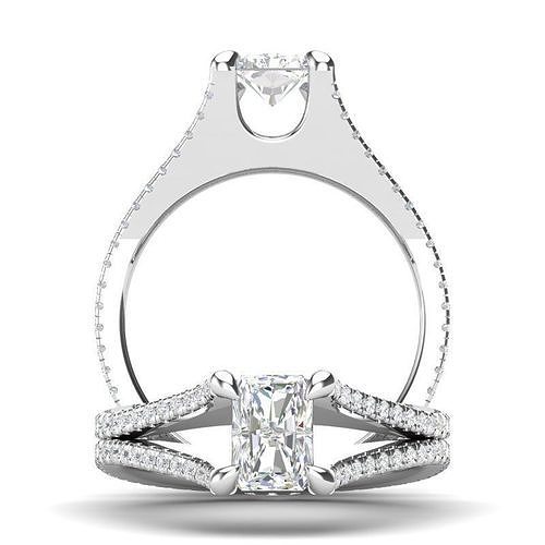 Split Shank Ring - JF066 3D print model