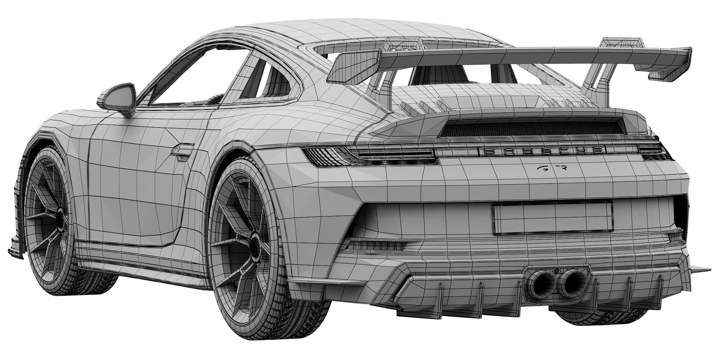 Porsche 911 GT3 2021 3D model_15