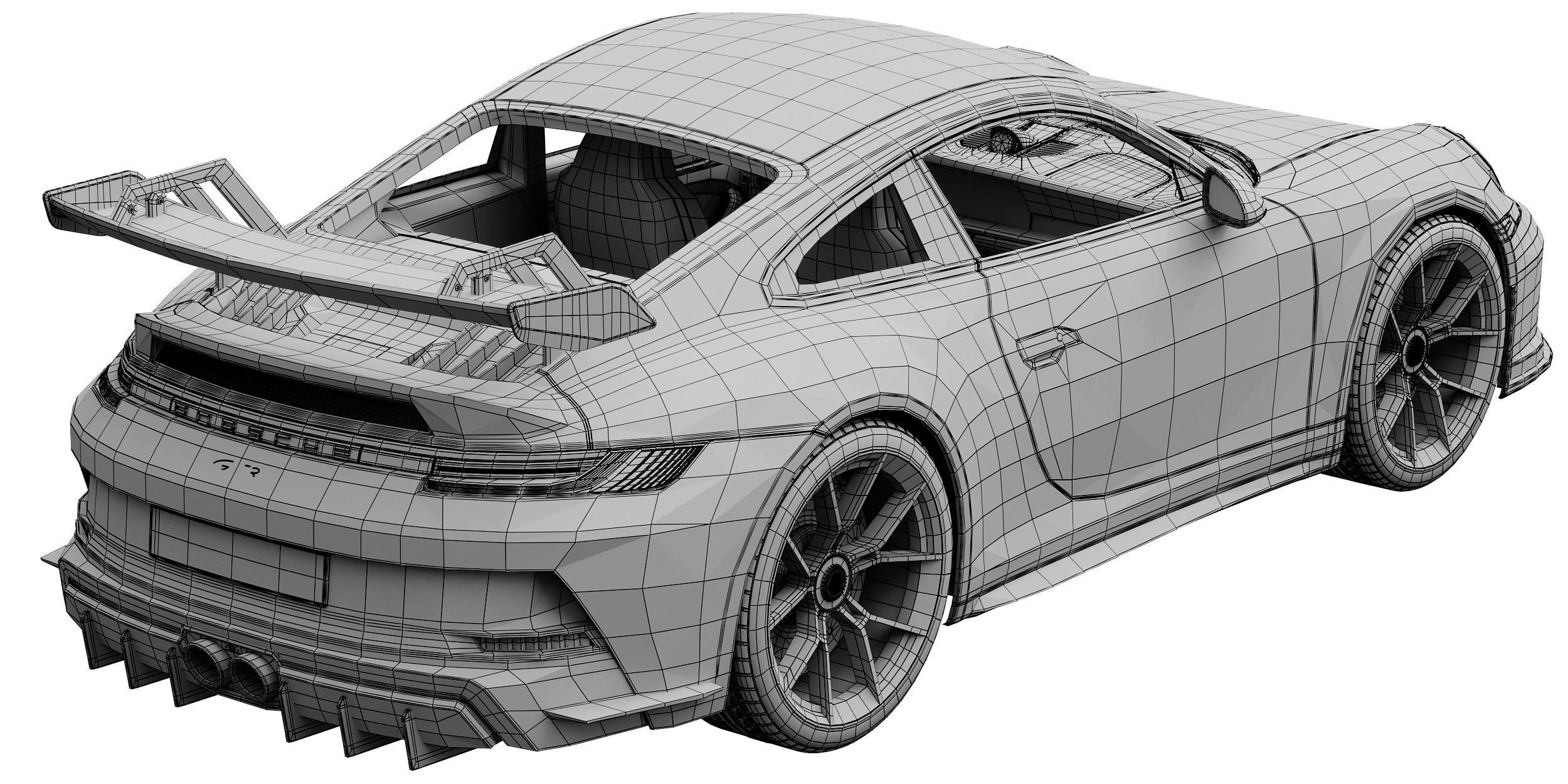 Porsche 911 GT3 2021 3D model_17