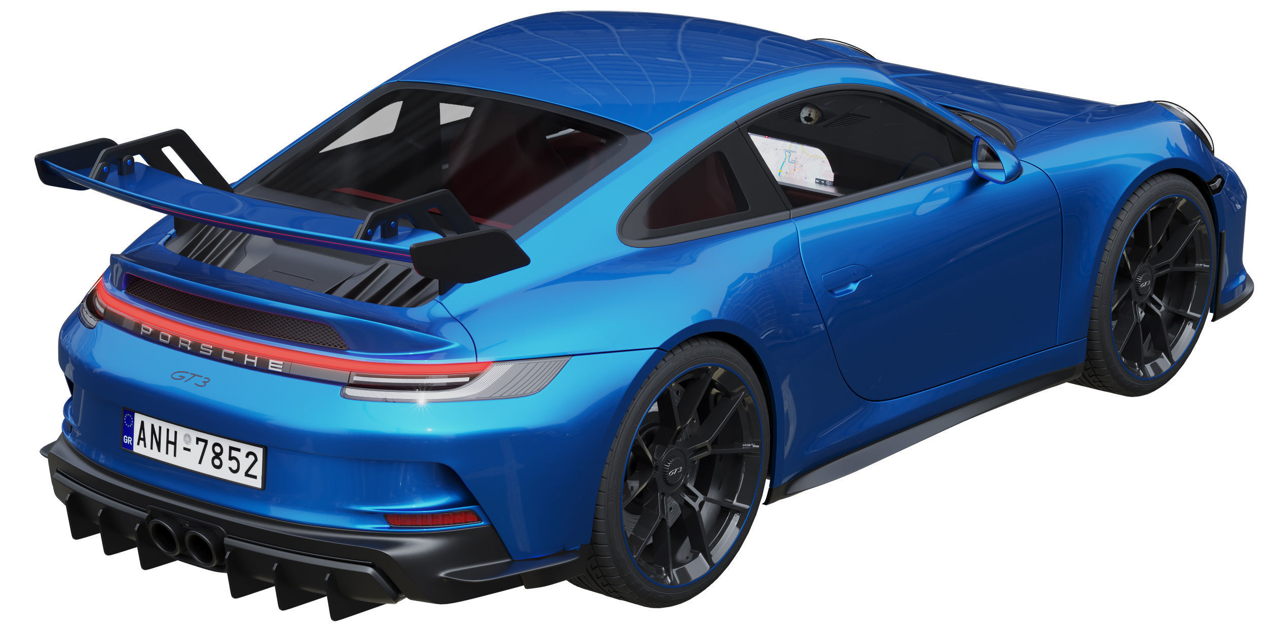 Porsche 911 GT3 2021 3D model_4