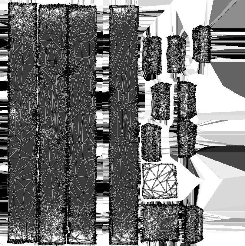 Ancient Ruins 3D model Game Ready low poly Unreal Engine 4 Low-poly 3D model_22