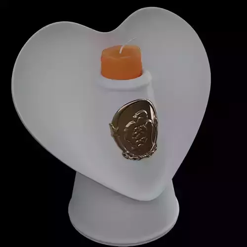 Porcelain Candlestick