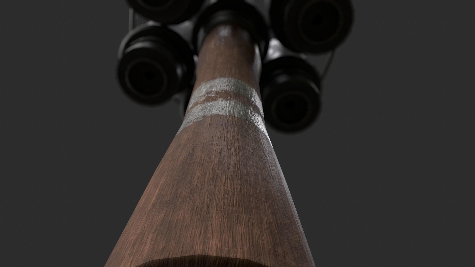 M24 Grenade 3D Model with Textures Low-poly 3D model_6