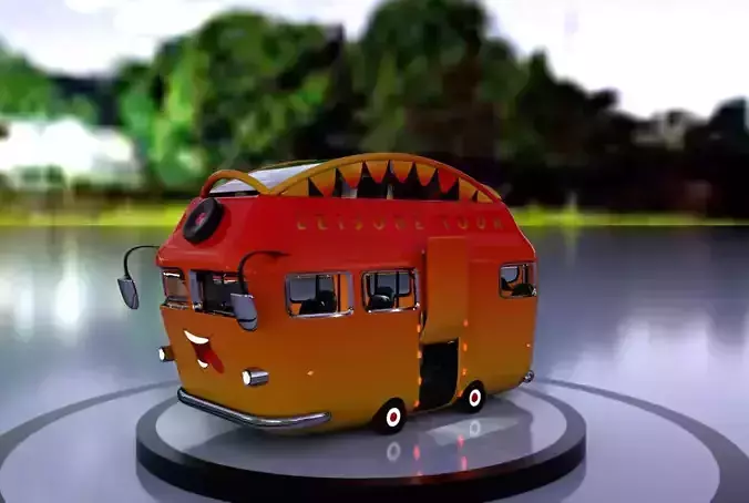 3D ENTERTAINMENT BUS 3D model