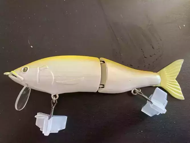 Fishing Jointed Lure 3D print model
