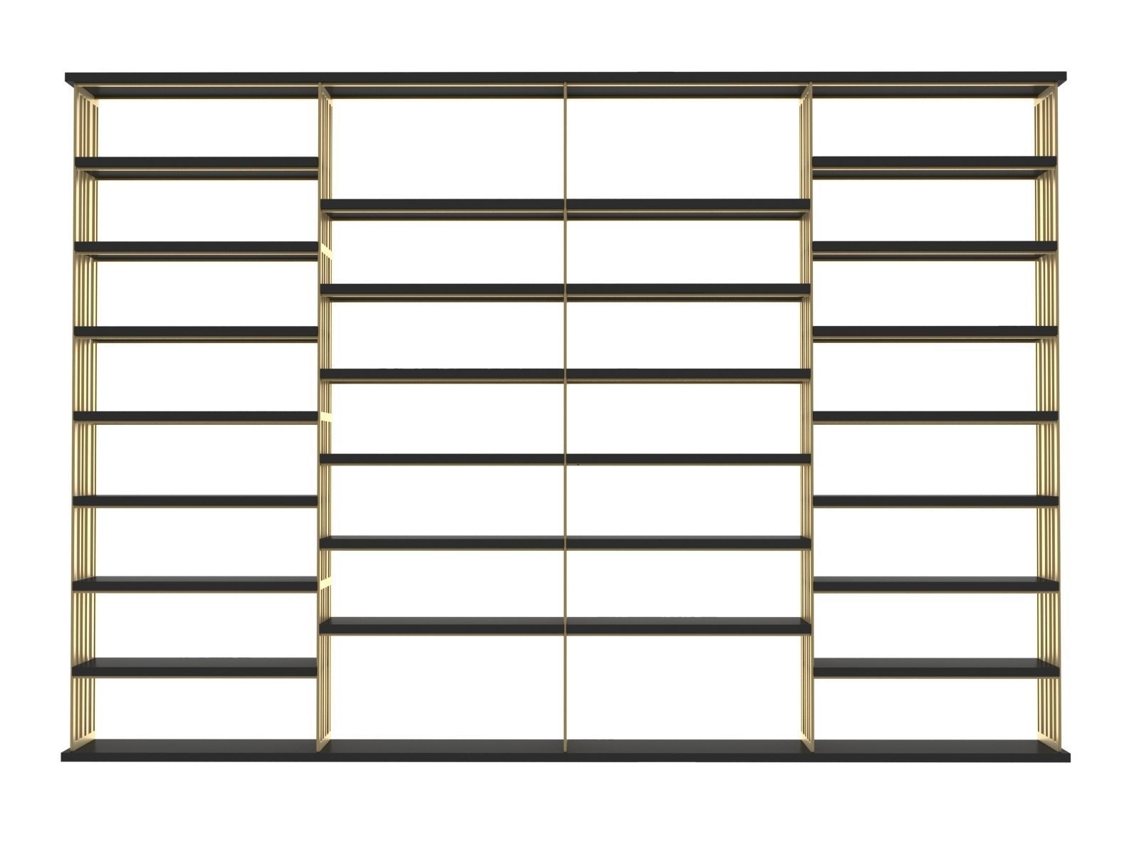 Book shelf 3D model_9