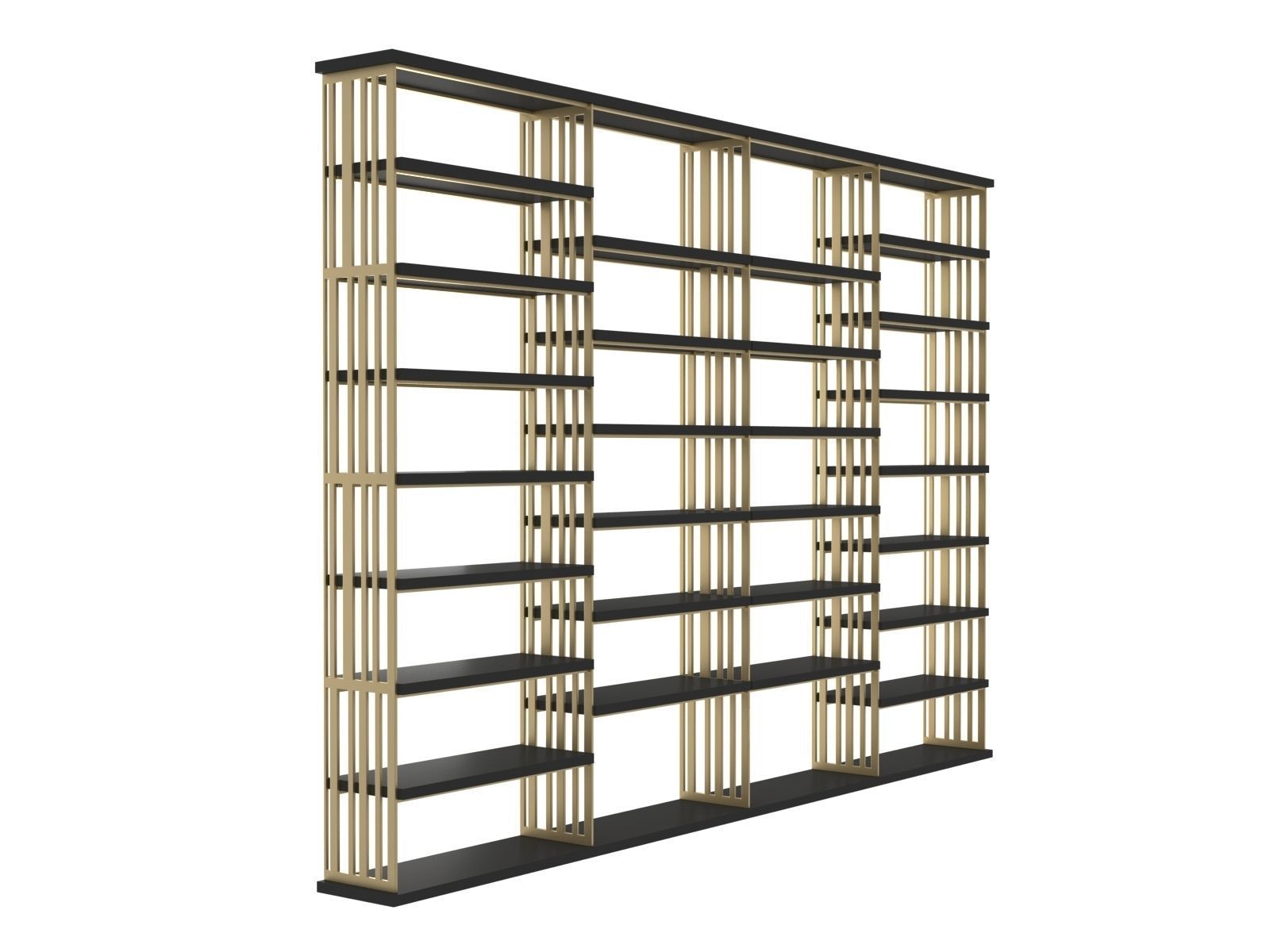 Book shelf 3D model_8