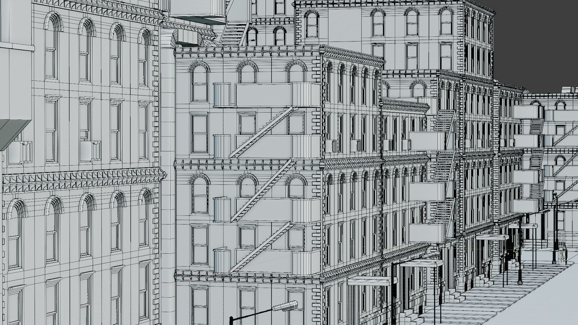 lowpoly city 3D Model Collection_14