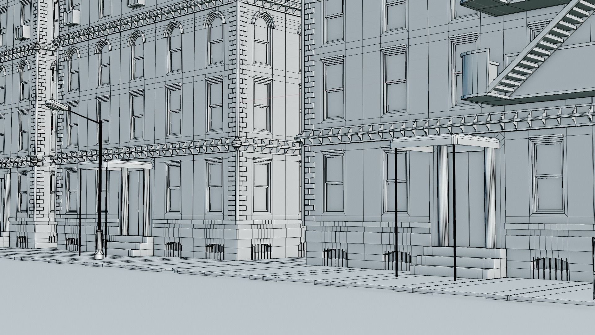 lowpoly city 3D Model Collection_16