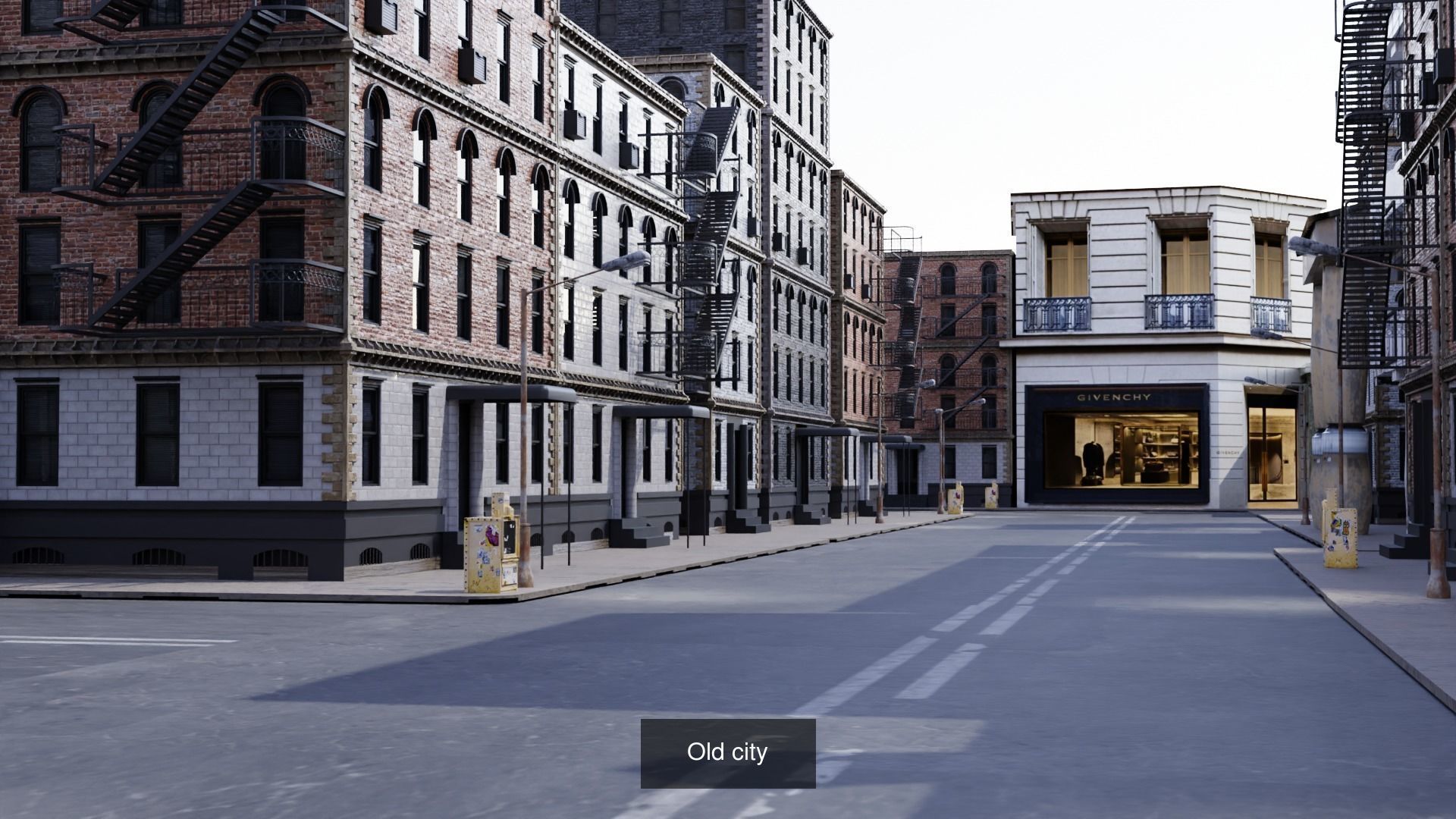 lowpoly city 3D Model Collection_2