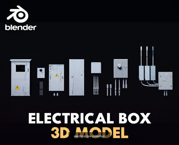 city objects 3D Model Collection_2